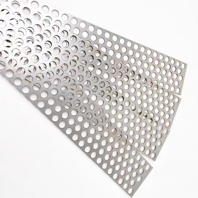 Chứng nhận ISO Bộ lọc lỗ tròn bằng thép không gỉ Tấm kim loại đục lỗ 0,5mm-7mm