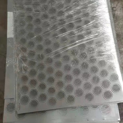 304 316 430SS Lưới lọc bằng thép không gỉ hình tròn 10 Micron Chống ăn mòn